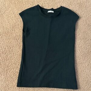 Zara Dark Green Women's Top
